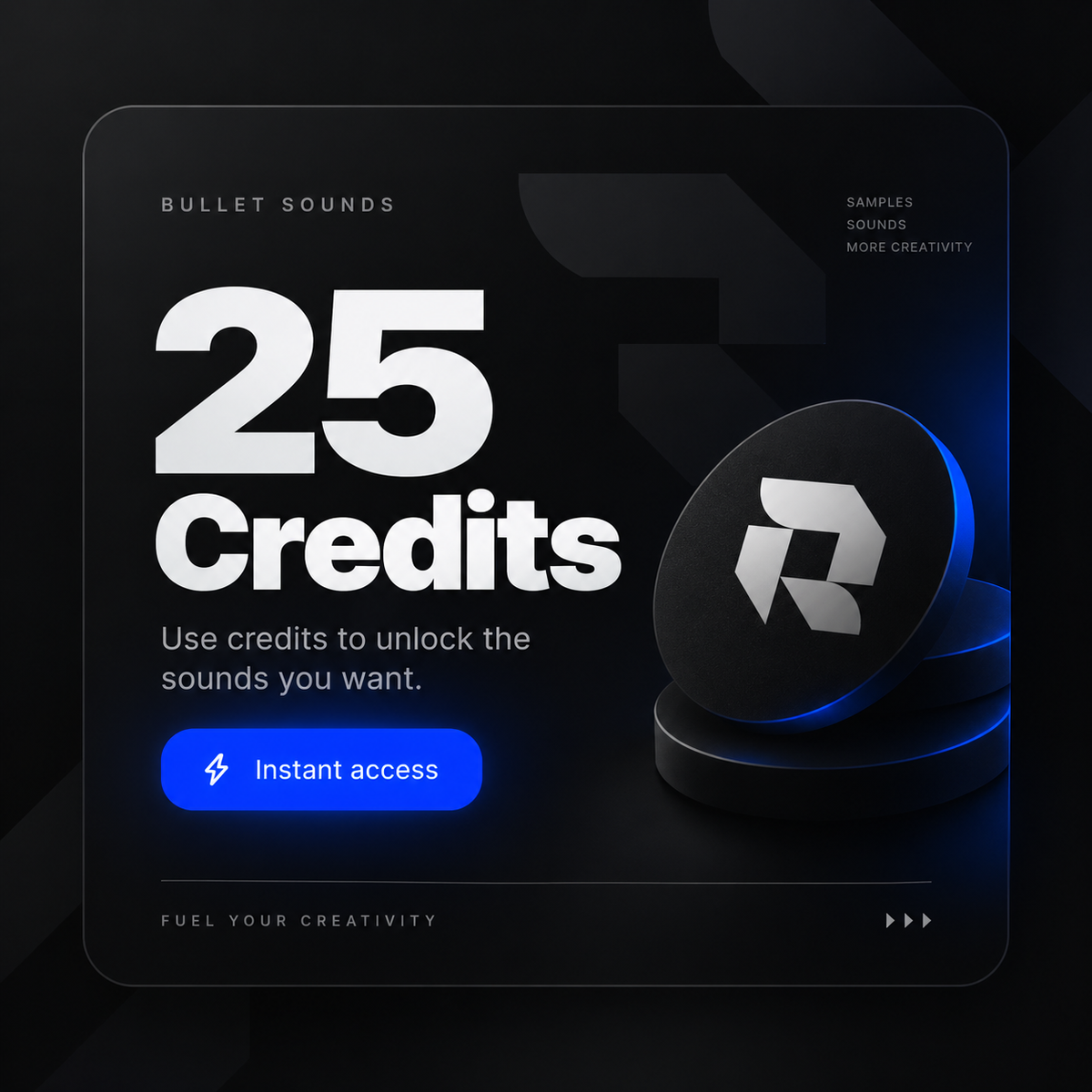25 Sample Credits